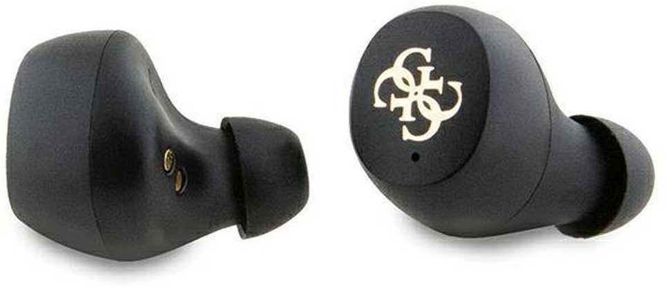 GUESS belaidės ausinės bluetooth TWS ENC GUTWSP4EGB (4G Metal) mėlynas