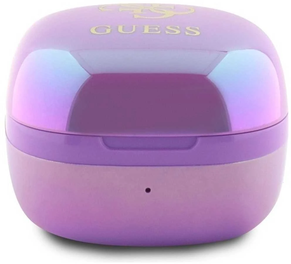 Guess ausinių įkrovimo dėklas violetinis