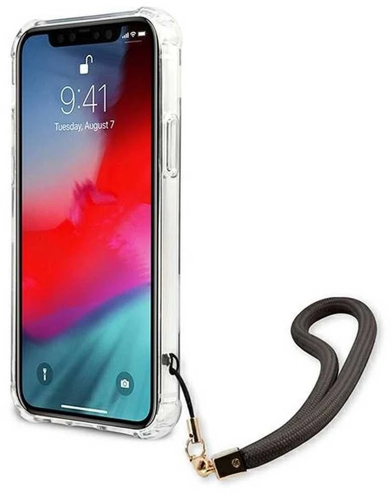 Dėklas GUESS GUHCP12SKSMAGR IPHONE 12 MINI 5.4 "GRAY/GRAY HARDCASE MARBLE COLLECTION