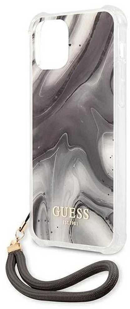 Dėklas GUESS GUHCP12SKSMAGR IPHONE 12 MINI 5.4 "GRAY/GRAY HARDCASE MARBLE COLLECTION