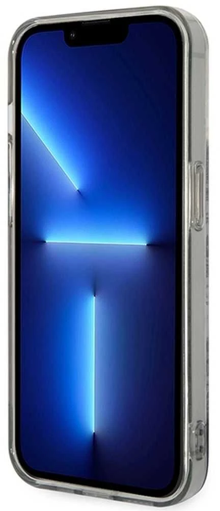 Dėklas GUESS GUHCP14LHGPLHG IPHONE 14 PRO 6.1 "GRAY/GRAY HARDCASE PORCELAIN COLLECTION