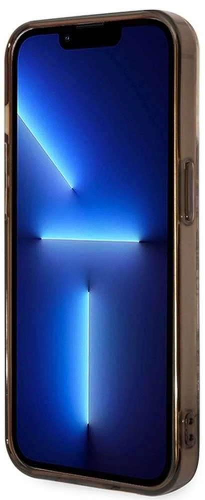 Apple iPhone 14 Pro Max Guess dėklas Porcelain Collection aukso spalvos