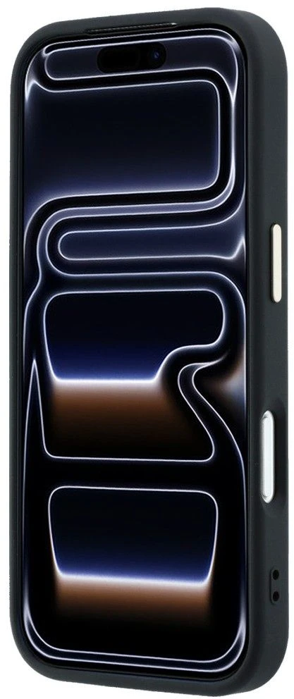 Dėklas Guess Saffiano Small 4G & Classic Logo MagSafe Case for iPhone 18 Pro / 17 Pro - Juodas
