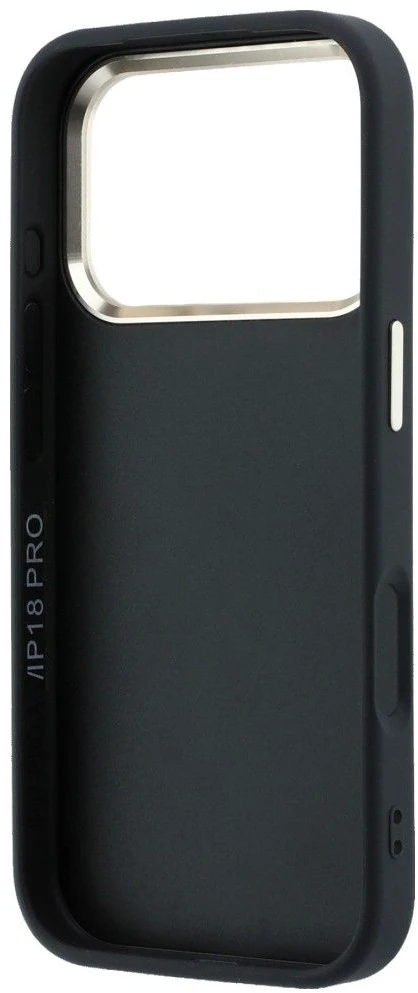 Čia yra vertimas: Dėklas Guess 4G & Big Resin Logo, skirtas iPhone 18 Pro Max / iPhone 17 Pro Max, juodas