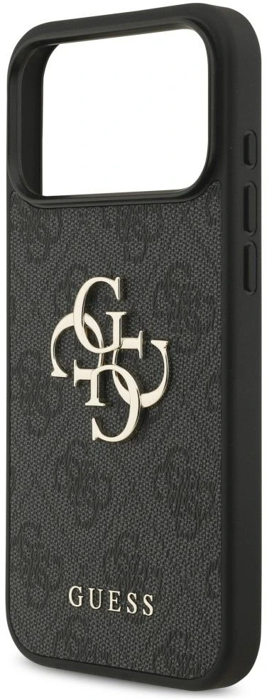 Dėklas Guess 4G Big Logo Case, skirta iPhone 17 Pro Max / 18 Pro Max - Juoda