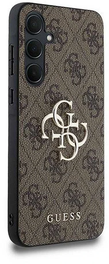 Guess GUHCSA354GMGBR A35 A356 rudos spalvos kietas dėklas 4G Big Metal Logo