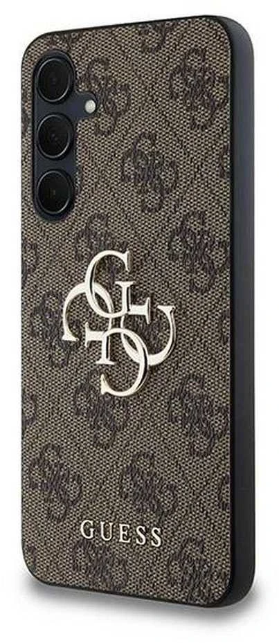 Guess GUHCSA354GMGBR A35 A356 rudos spalvos kietas dėklas 4G Big Metal Logo