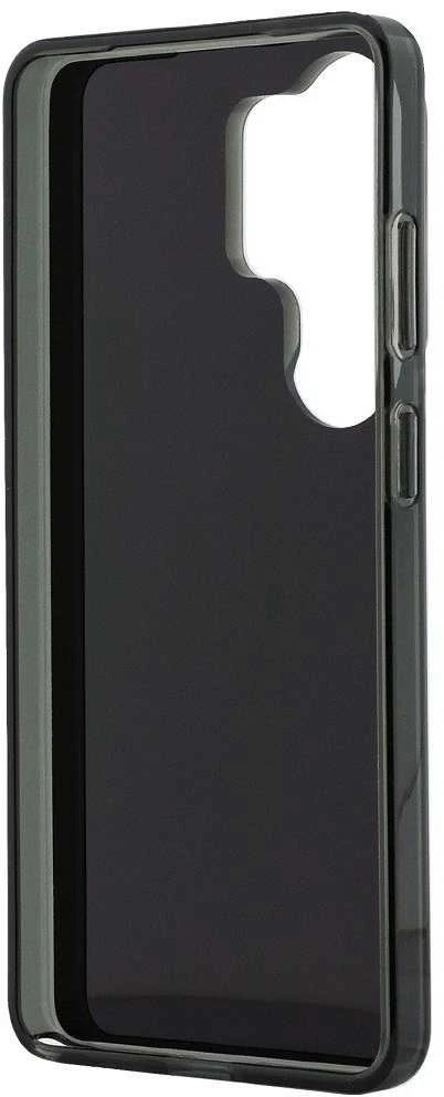 Guess IML 4G Script Metal Logo dėklas skirtas Samsung Galaxy 26 Ultra juodos spalvos