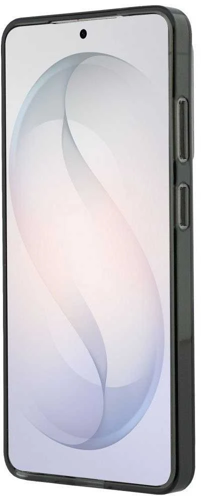 Guess IML 4G Script Metal Logo dėklas skirtas Samsung Galaxy 26 Ultra juodos spalvos