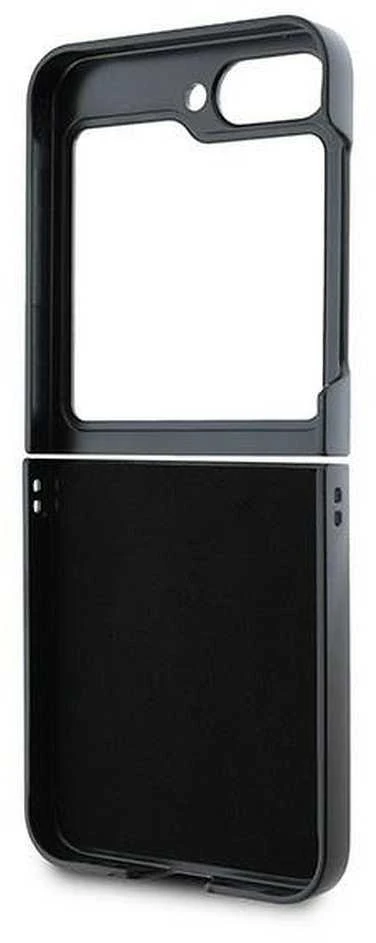 Guess PU 4G Metal Logo Samsung Galaxy Z Flip6 dėklas telefonui rudos spalvos