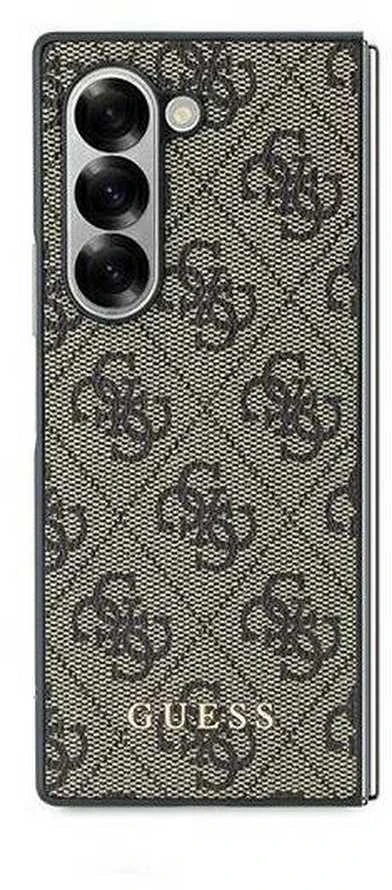 Guess 4G Charm Samsung Galaxy Z Fold6 dėklas telefonui rudos spalvos