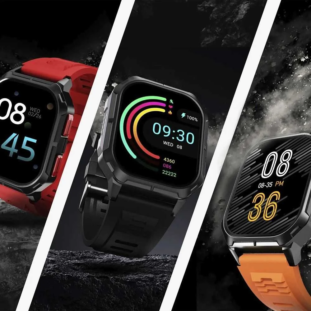 HiFuture FutureFit Ultra3 išmanusis laikrodis juodas