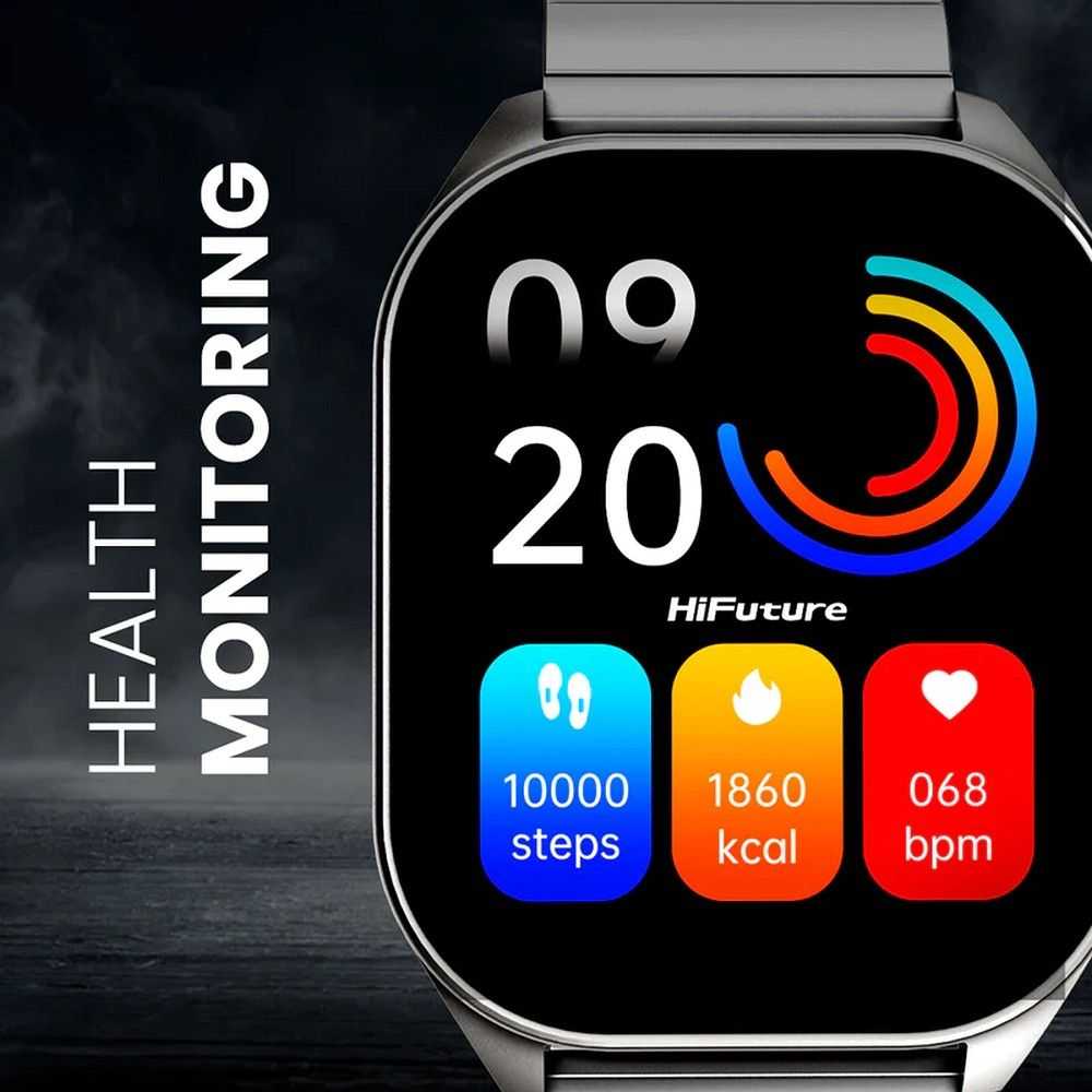 Išmanusis laikrodis HiFuture FutureFit APEX Juodas