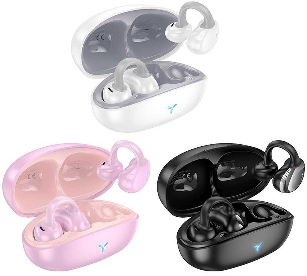 HOCO belaidės bluetooth ausinės TWS EW57 juodas