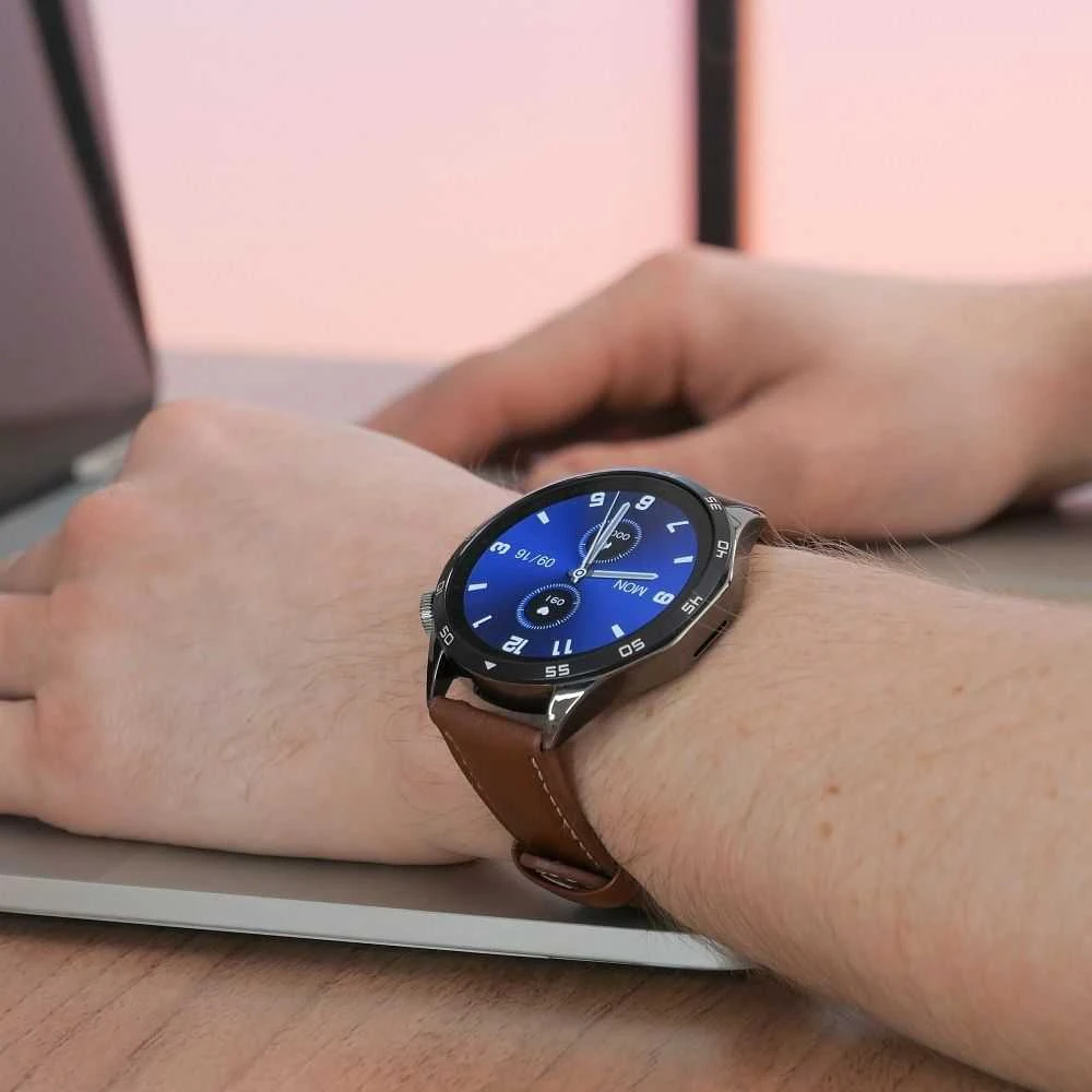 EOL HOCO išmanusis laikrodis su skambinimo funkcija AMOLED Y21 metalinis pilkas