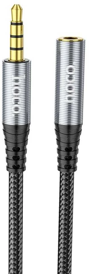 Audio prailgintuvas Hoco UPA20 3,5mm į 3,5mm (p-m) juodas