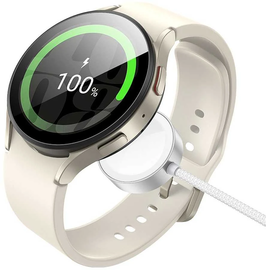 HOCO belaidis įkroviklisType C suderinamas su Apple Watch ir SAMSUNG Watch CW59 baltos spalvos