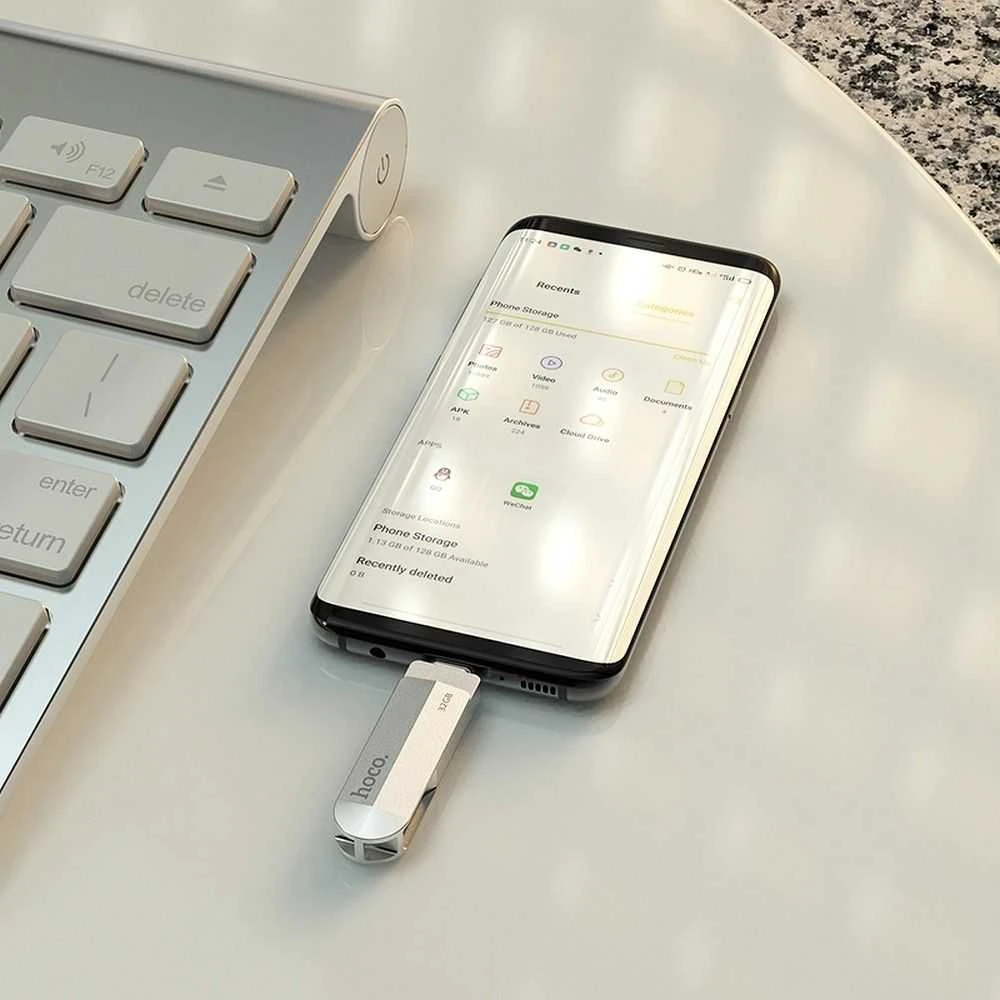 Atmintinė Hoco UD10 USB 3.0 + Type-C 16GB