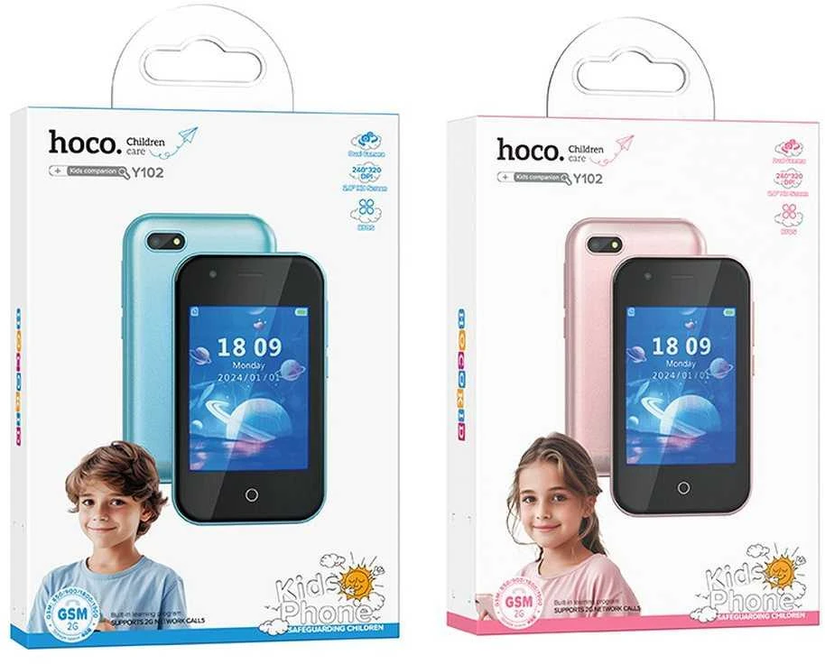 Išmanusis telefonas for kids Hoco 2,8" 2G Y102 pink