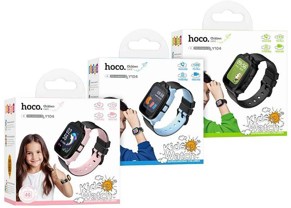 Išmanusis laikrodis for kids Hoco 1,69" 4G GPS with call function Y104 mėlynas