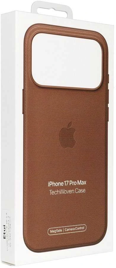„Apple iPhone 17 Pro Max TechWoven“ dėklas su „MagSafe“ apsauga – Sienna