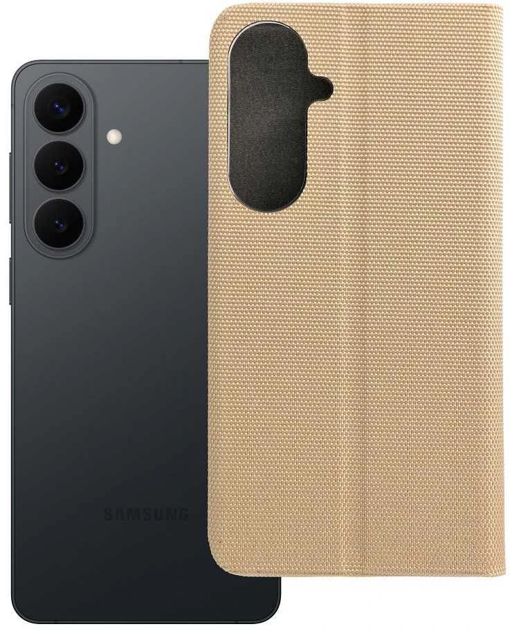 Oem Dėklas su klapką na Samsung S26 PLUS Sensitive Book auksinė