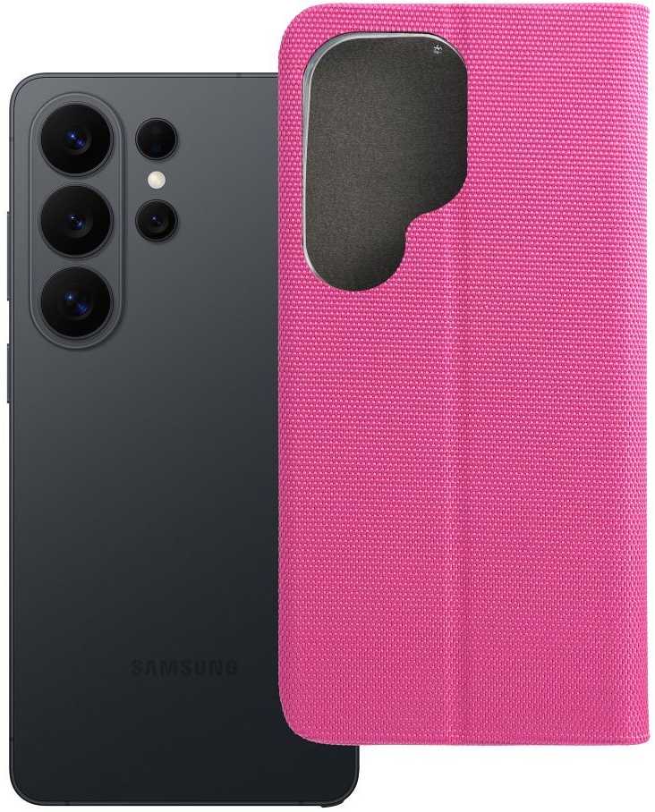 Oem Dėklas su klapką na Samsung S26 ULTRA Sensitive Book rožinė