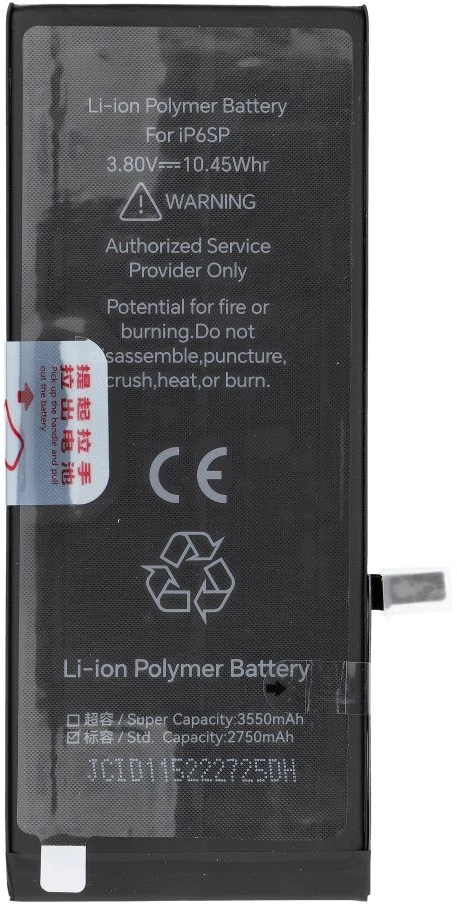 Phoneparts JCID baterija, skirta „iPhone 6S Plus“ (standartinė talpa)