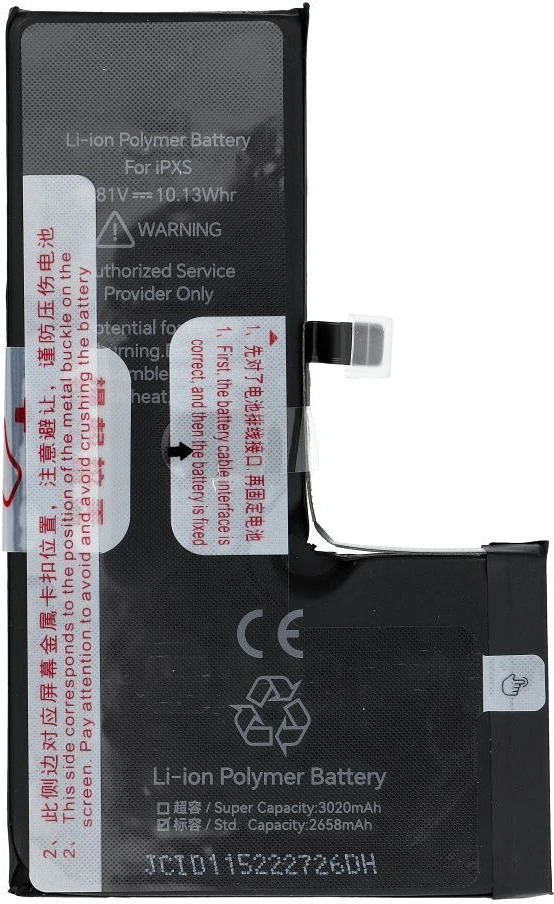 JCID baterija, skirta iPhone XS (standartinės talpos)