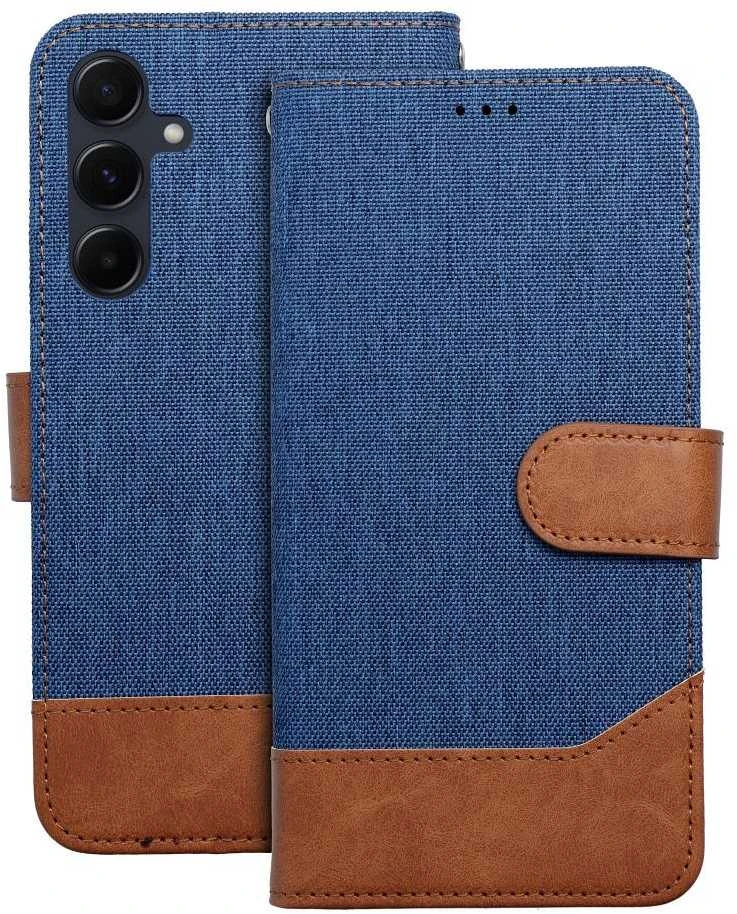 Oem JEANS atverčiamas dėklas SAMSUNG A17, mėlynas
