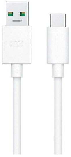 OPPO originalus laidas Type C į Type C 10A DL122 1 m baltas, be pakuotės