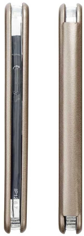 Oem ELEGANCE book dėklas skirtas Samsung Galaxy S24 Ultra aukso spalvos