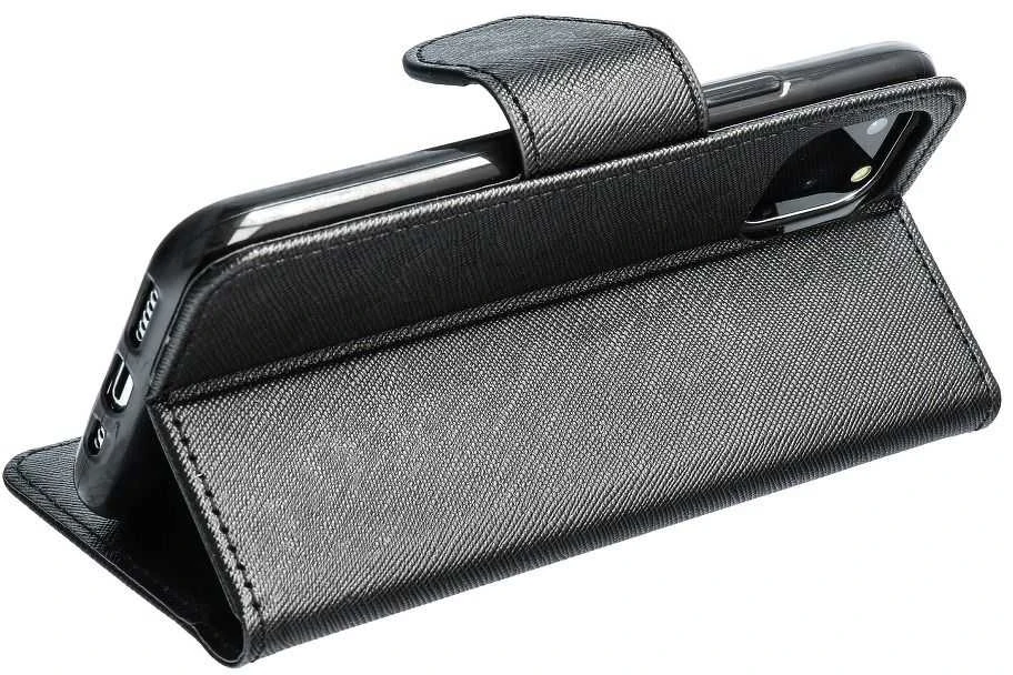 Dėklas Oem FANCY Book skirtas Samsung Galaxy A13 4G juodos spalvos
