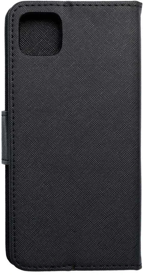 Oem FANCY Book dėklas skirtas Samsung Galaxy A22 5G juodos spalvos