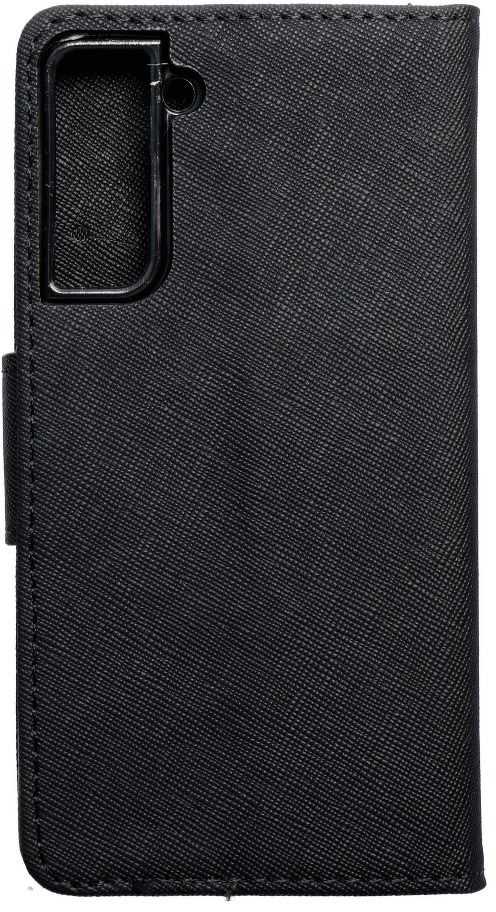 Oem FANCY Book dėklas skirtas Samsung Galaxy S21 juodos spalvos