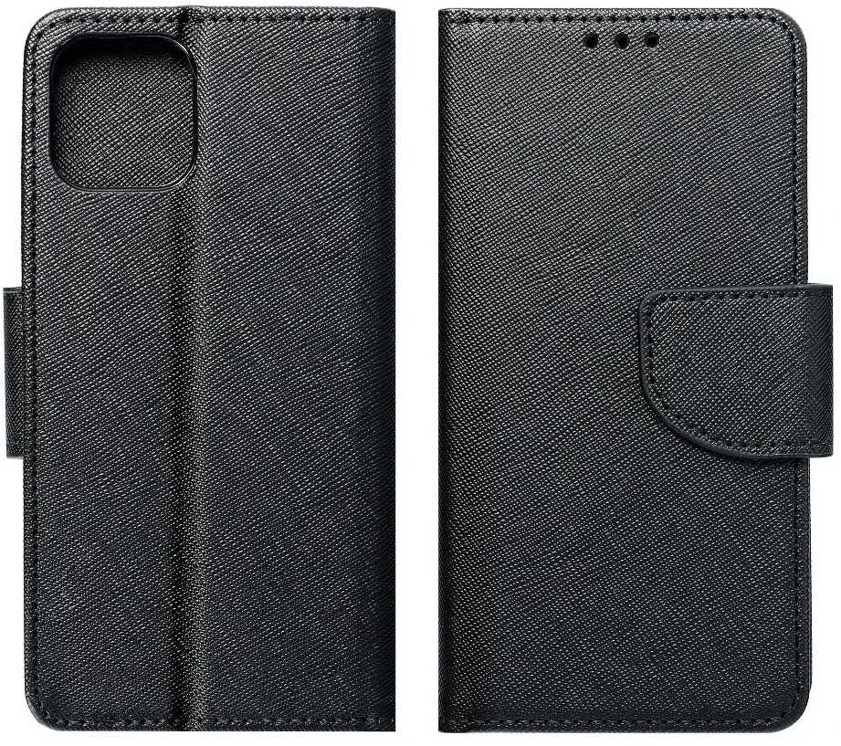Oem FANCY Book dėklas skirtas Xiaomi Redmi Note 10 / 10S juodos spalvos