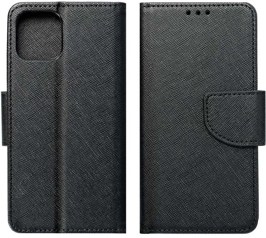 Oem FANCY Book dėklas skirtas Xiaomi Redmi Note 13 Pro 4G juodos spalvos