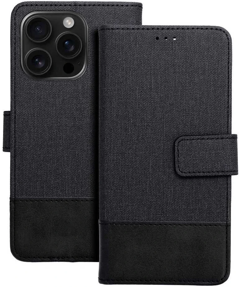 Dėklas Oem GOMMA Book skirtas Xiaomi Redmi 14C juodos spalvos