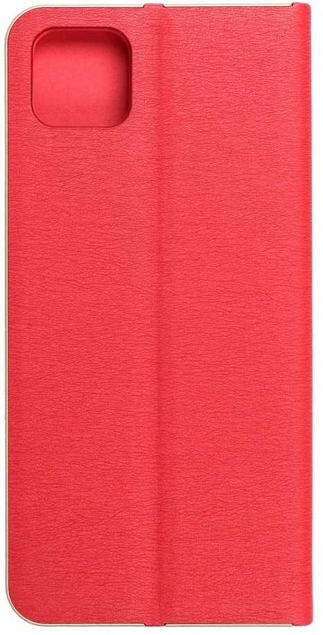 Dėklas Forcell Oem LUNA Book Gold skirtas Samsung Galaxy A22 5G raudonas