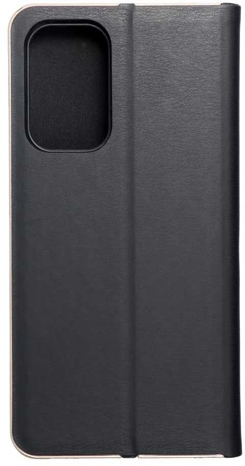 Dėklas Forcell Oem LUNA Book Gold skirtas Samsung Galaxy A33 5G juodos spalvos