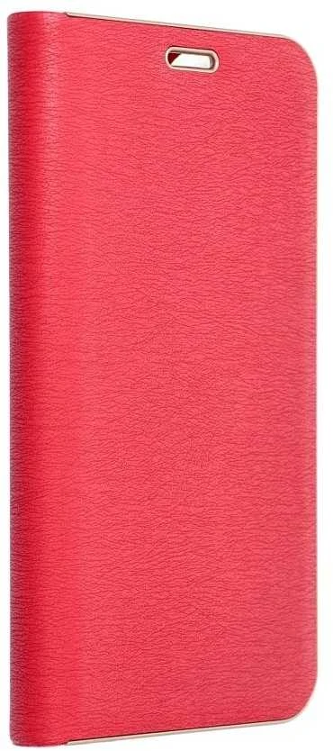Dėklas Forcell Oem LUNA Book Gold skirtas Samsung Galaxy A52 5G / A52 LTE ( 4G ) / A52s 5G raudonas