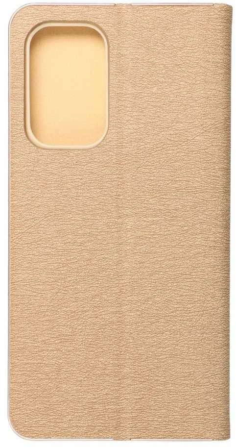 Forcell Dėklas su klapką na Samsung A53 5G Luna Book Gold auksinė
