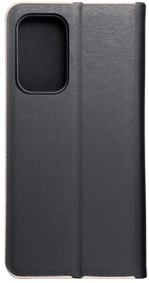 Dėklas Forcell Oem LUNA Book Gold skirtas Samsung Galaxy A53 5G juodos spalvos