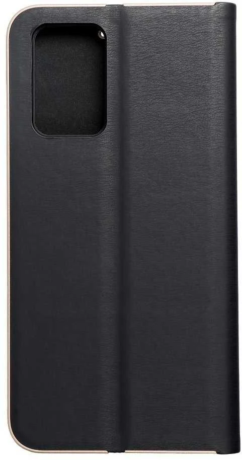 Dėklas Forcell Oem LUNA Book Gold skirtas Xiaomi Redmi 10 / 10 2022 juodos spalvos