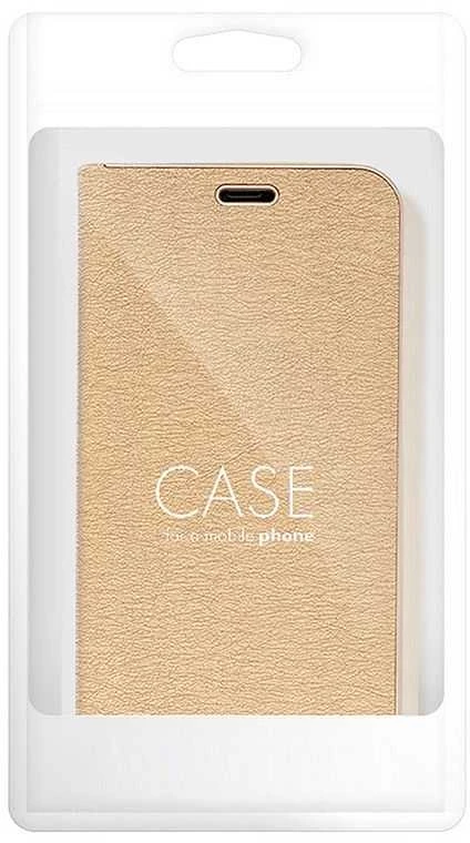 Oem Dėklas su klapką na Xiaomi Redmi NOTE 8 PRO Luna Book Gold auksinė