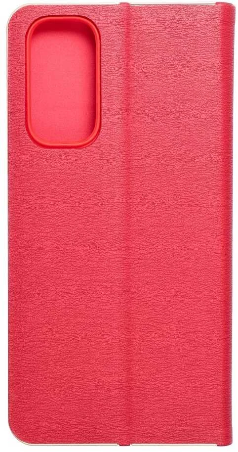 Dėklas Forcell Oem LUNA Book Gold skirtas Xiaomi Redmi Note 11 / 11S red