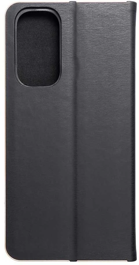 Dėklas Forcell Oem LUNA Book Gold skirtas Xiaomi Redmi Note 11 / 11S juodos spalvos