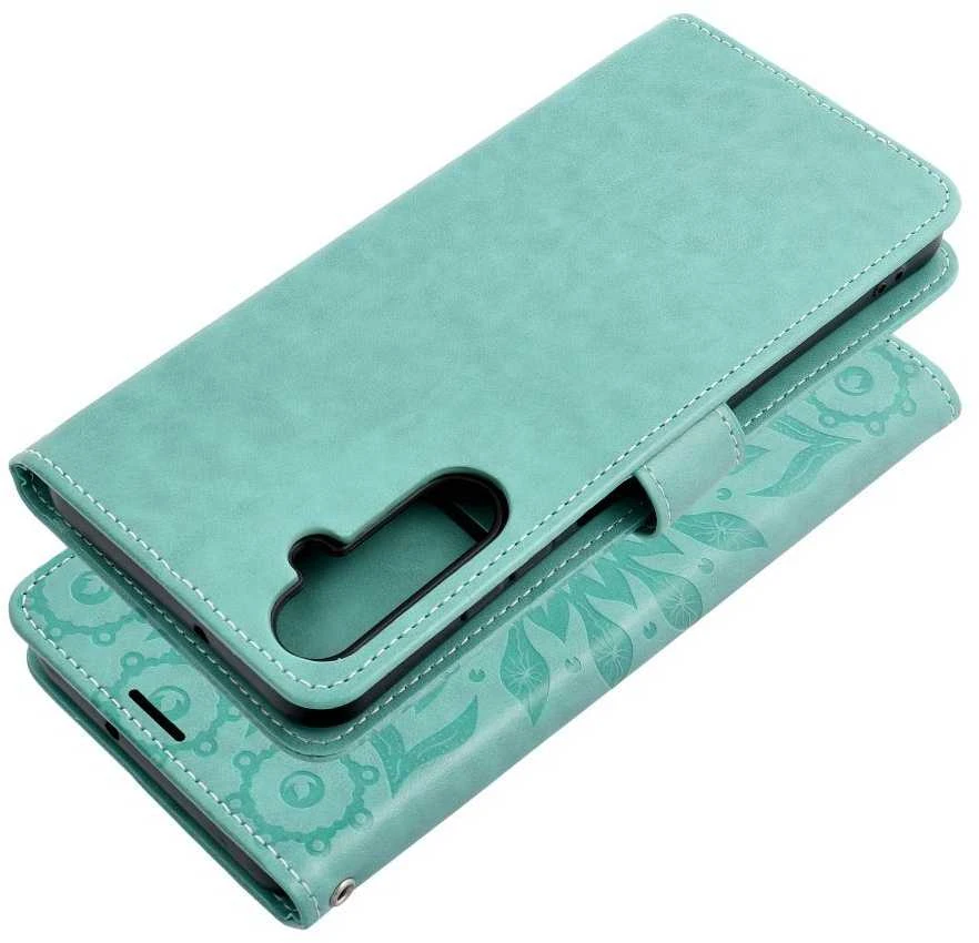 Oem MEZZO Book dėklas skirtas Samsung Galaxy A05s mandala žalios spalvos