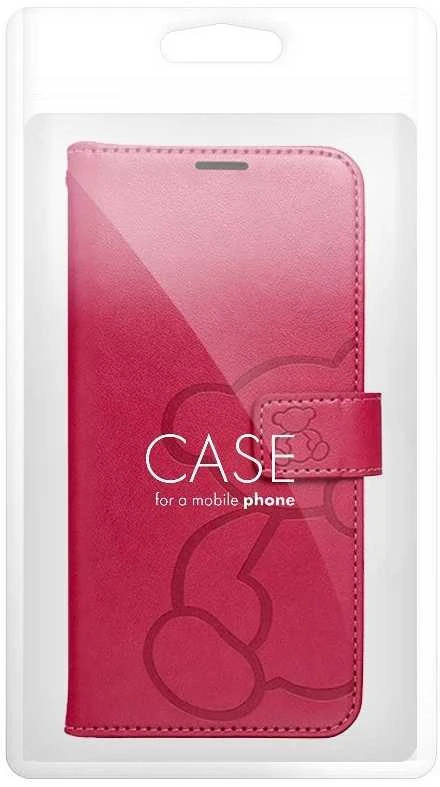 Oem MEZZO Book dėklas skirtas Samsung Galaxy A16 5G teddy bear magenta
