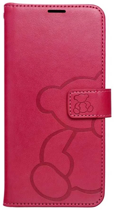 Oem MEZZO Book dėklas skirtas Samsung Galaxy A16 5G teddy bear magenta